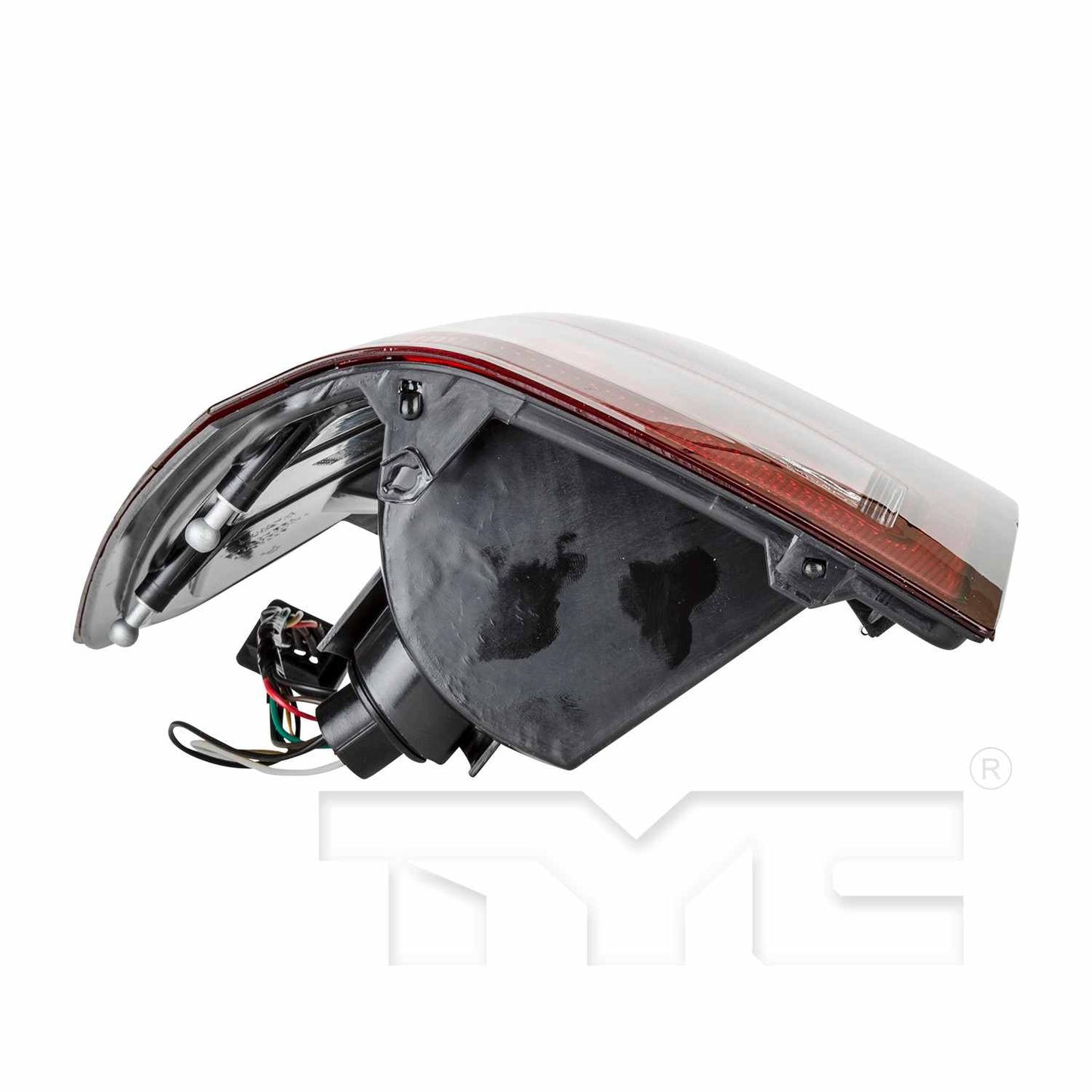 Bottom View of Left Tail Light Assembly TYC 11-6078-00