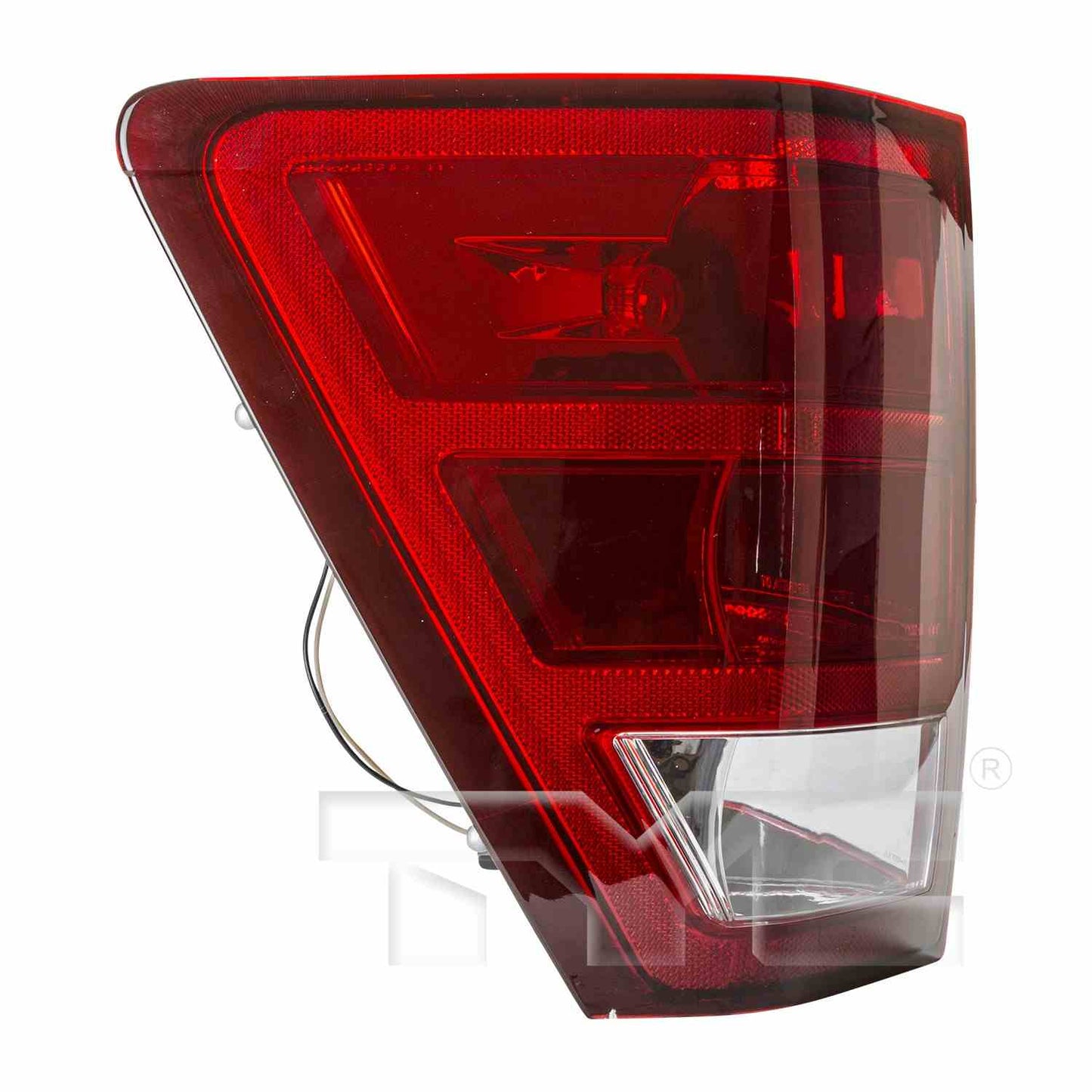 Side View of Left Tail Light Assembly TYC 11-6078-00