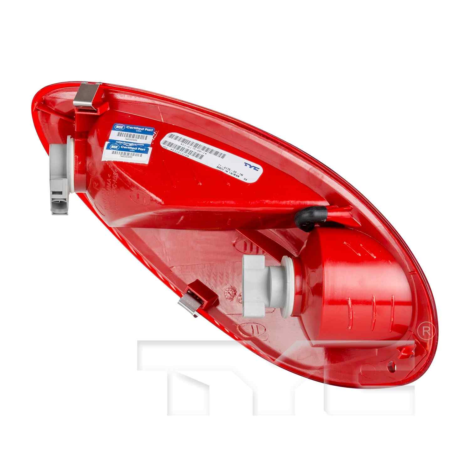 Angle View of Right Tail Light Assembly TYC 11-6175-00