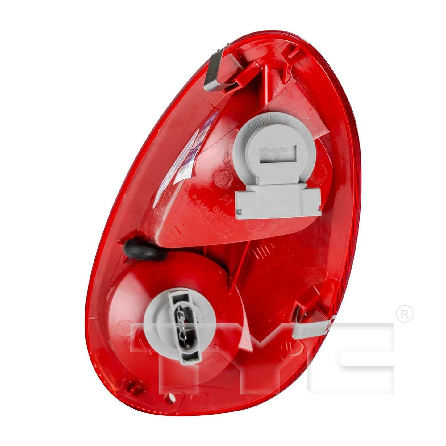 Back View of Left Tail Light Assembly TYC 11-6176-00