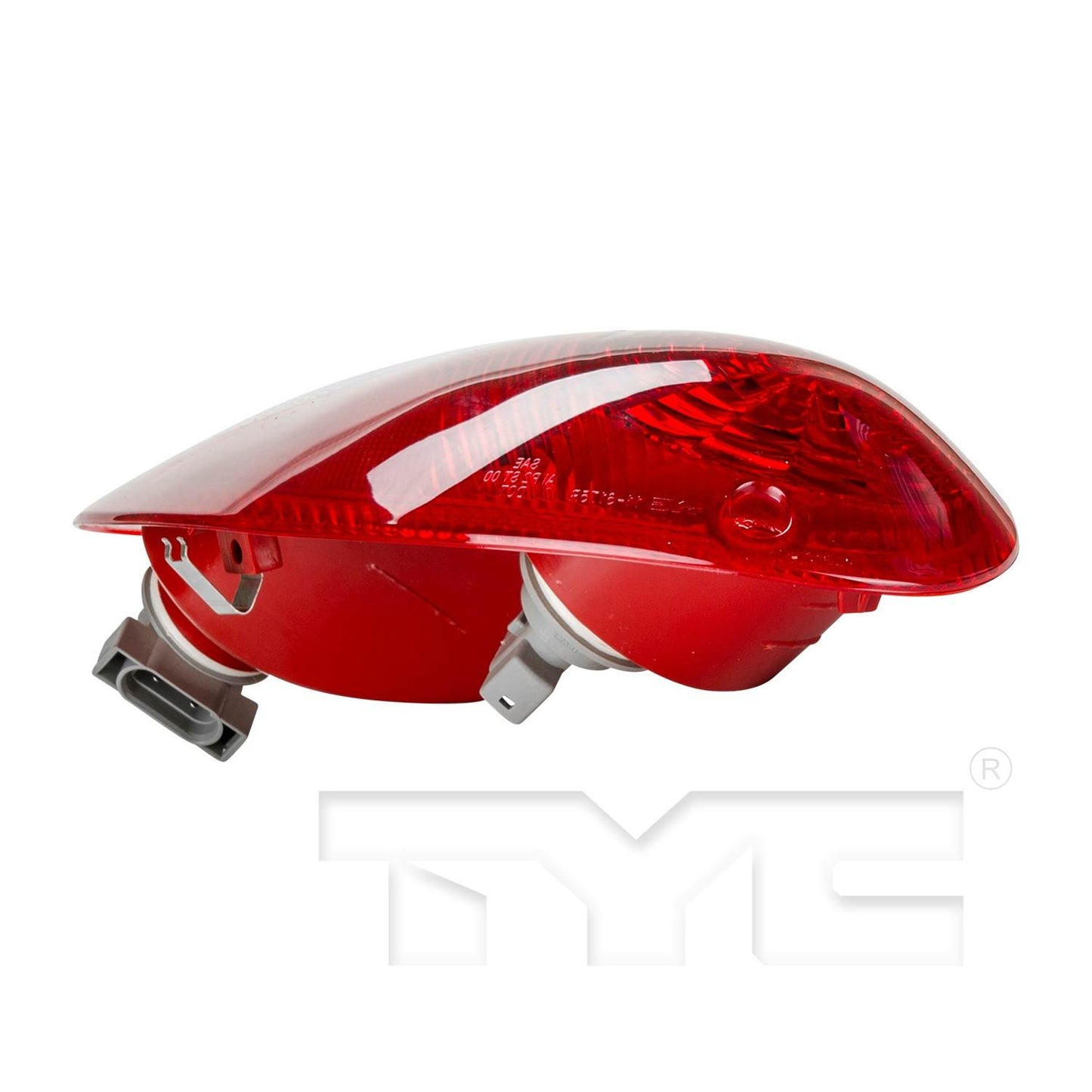 Bottom View of Left Tail Light Assembly TYC 11-6176-00