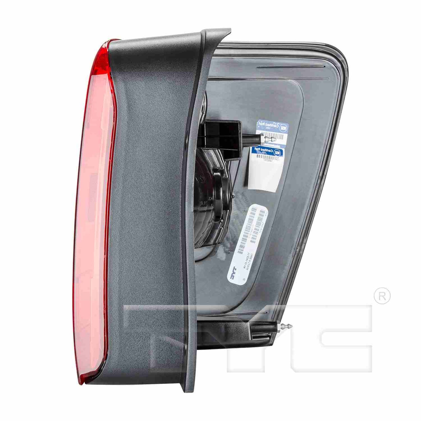 Angle View of Left Tail Light Assembly TYC 11-6262-01