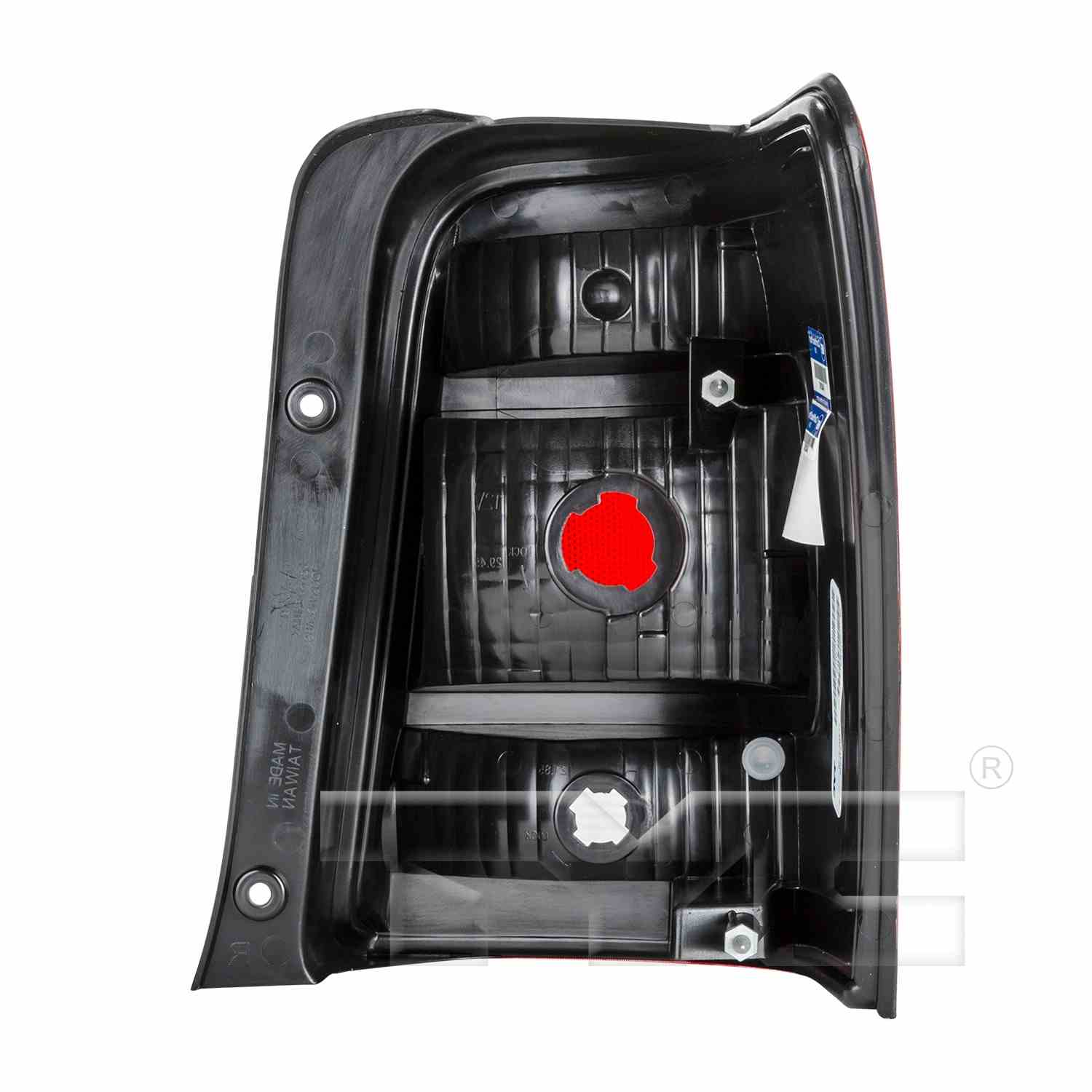 Back View of Left Tail Light Assembly TYC 11-6262-01