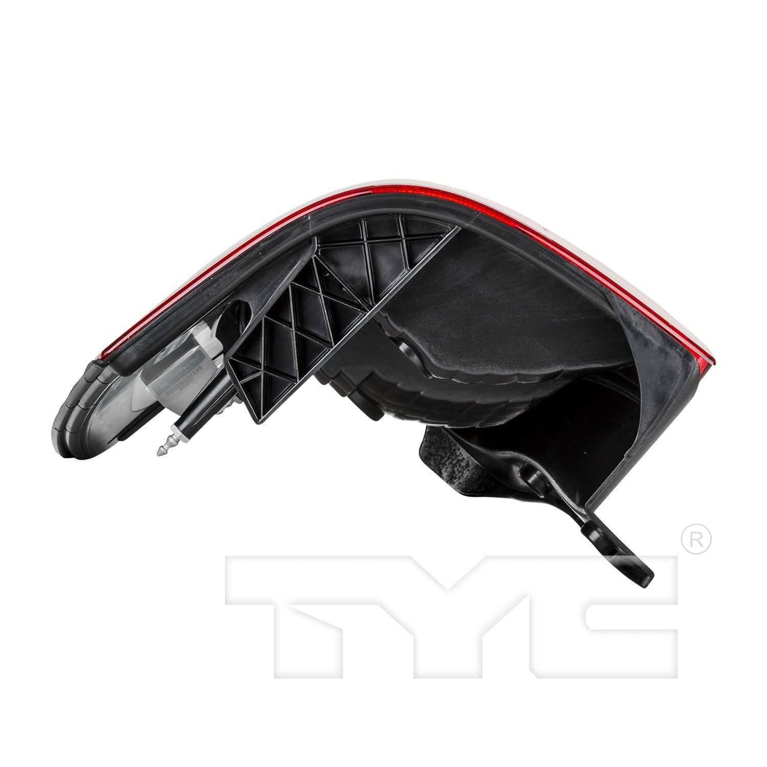 Bottom View of Left Tail Light Assembly TYC 11-6262-01