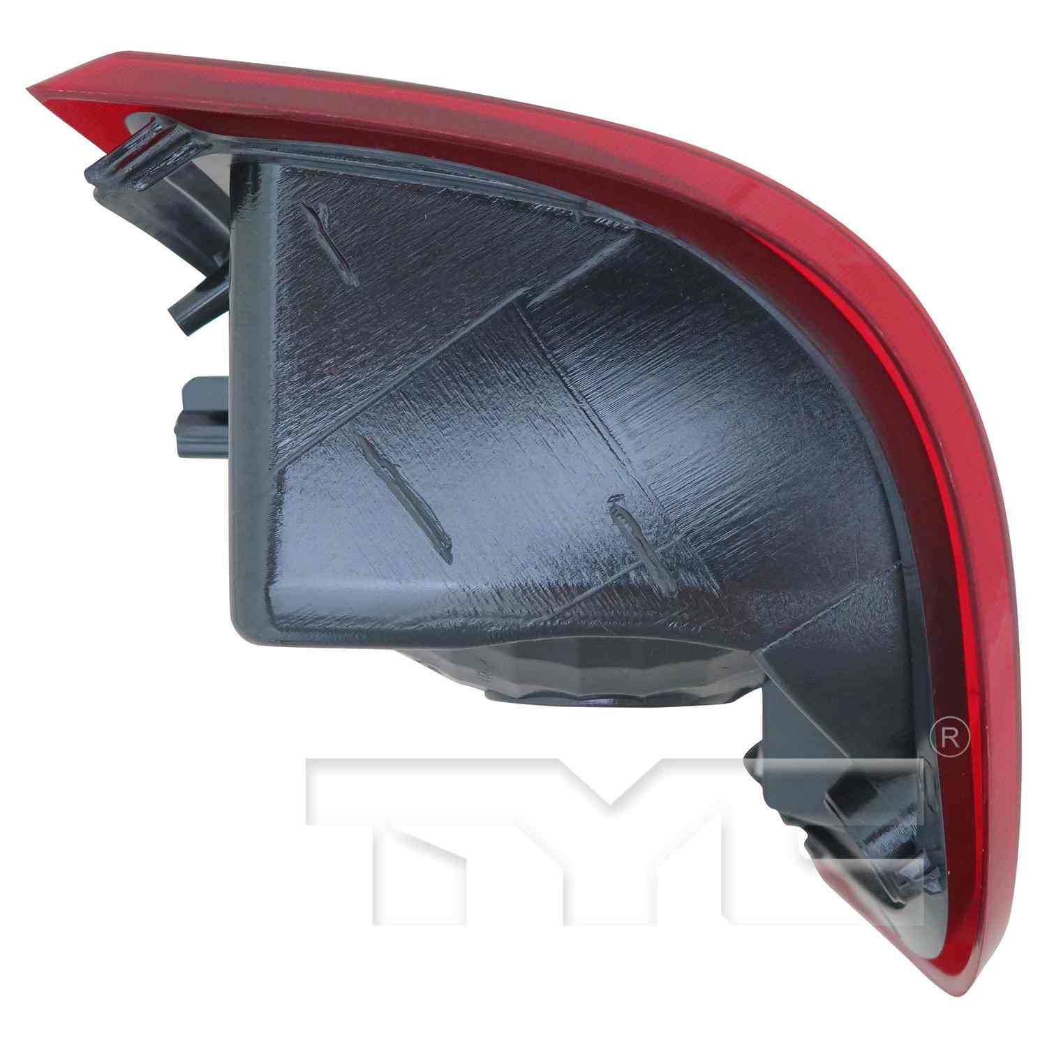 Top View of Left Tail Light Assembly TYC 11-6292-01