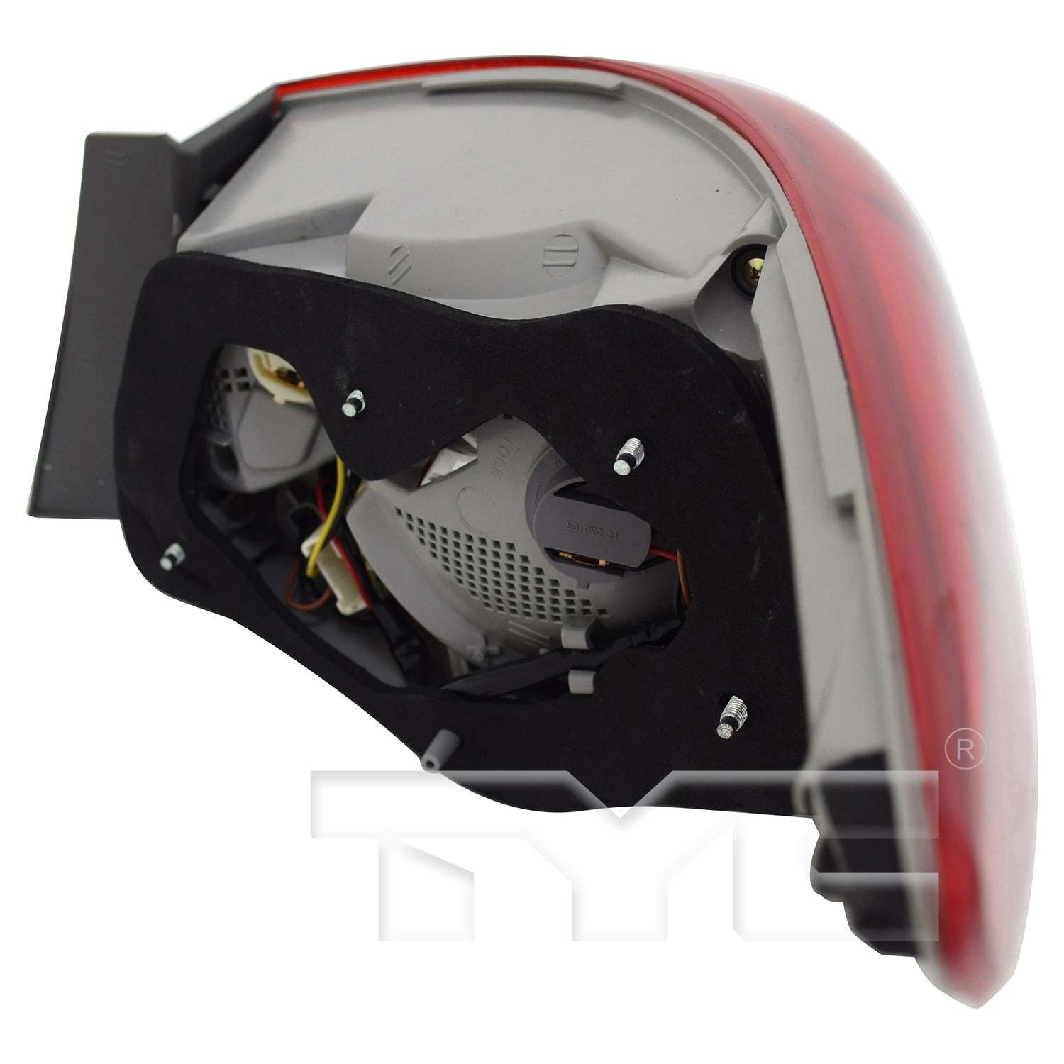 Angle View of Left Tail Light Assembly TYC 11-6348-00