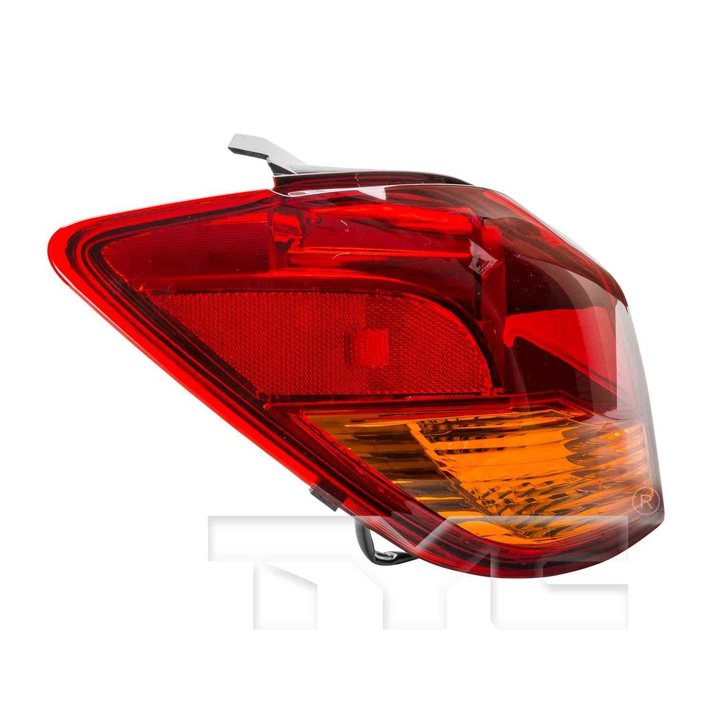 Side View of Left Tail Light Assembly TYC 11-6458-00