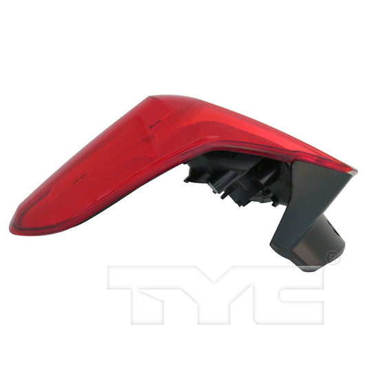 Top View of Right Tail Light Assembly TYC 11-6463-01-9