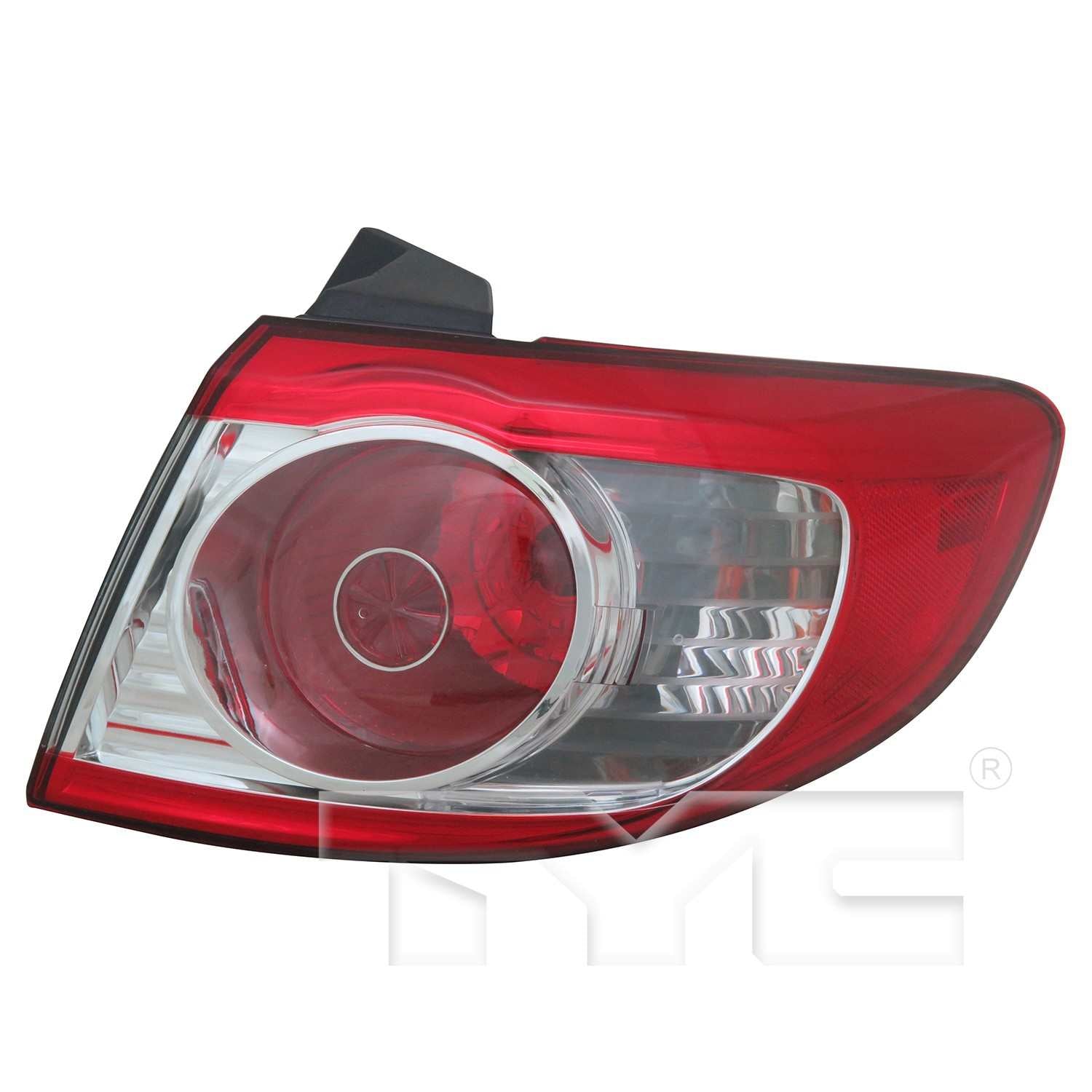 Front View of Right Tail Light Assembly TYC 11-6493-00