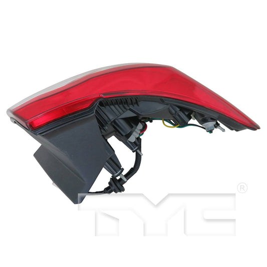 Top View of Left Tail Light Assembly TYC 11-6494-00