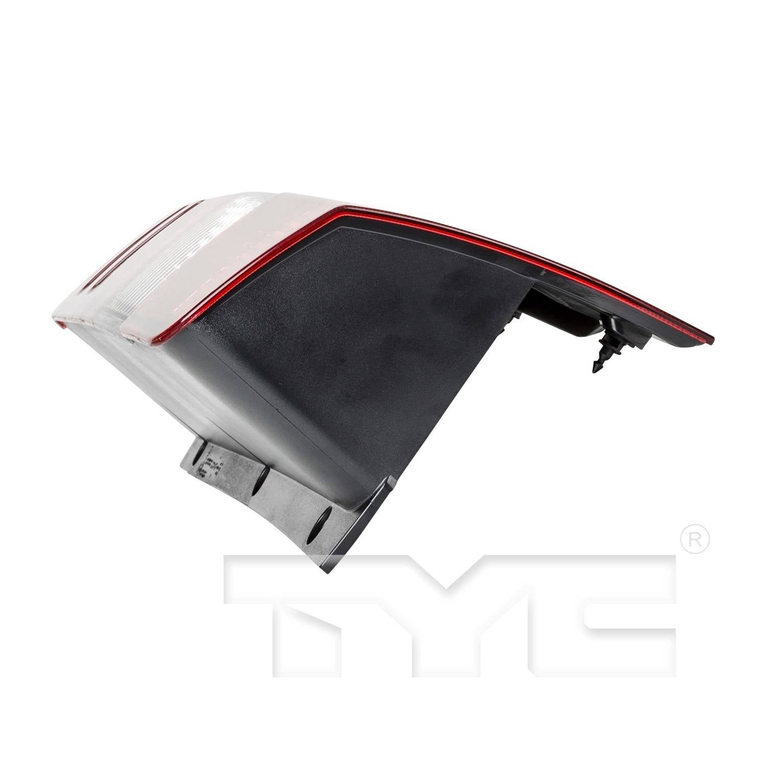 Top View of Left Tail Light Assembly TYC 11-6510-90