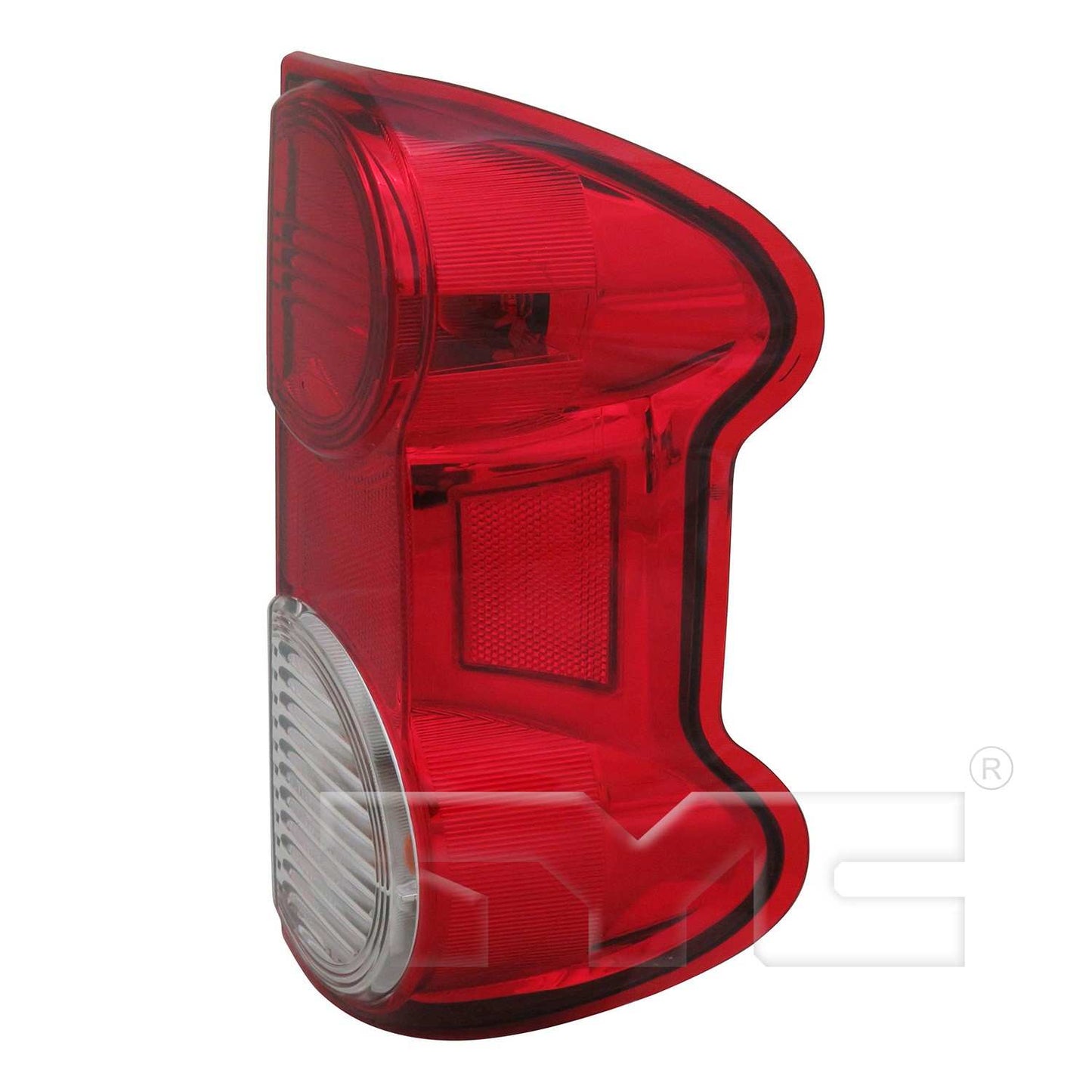 Angle View of Right Tail Light Assembly TYC 11-6615-00