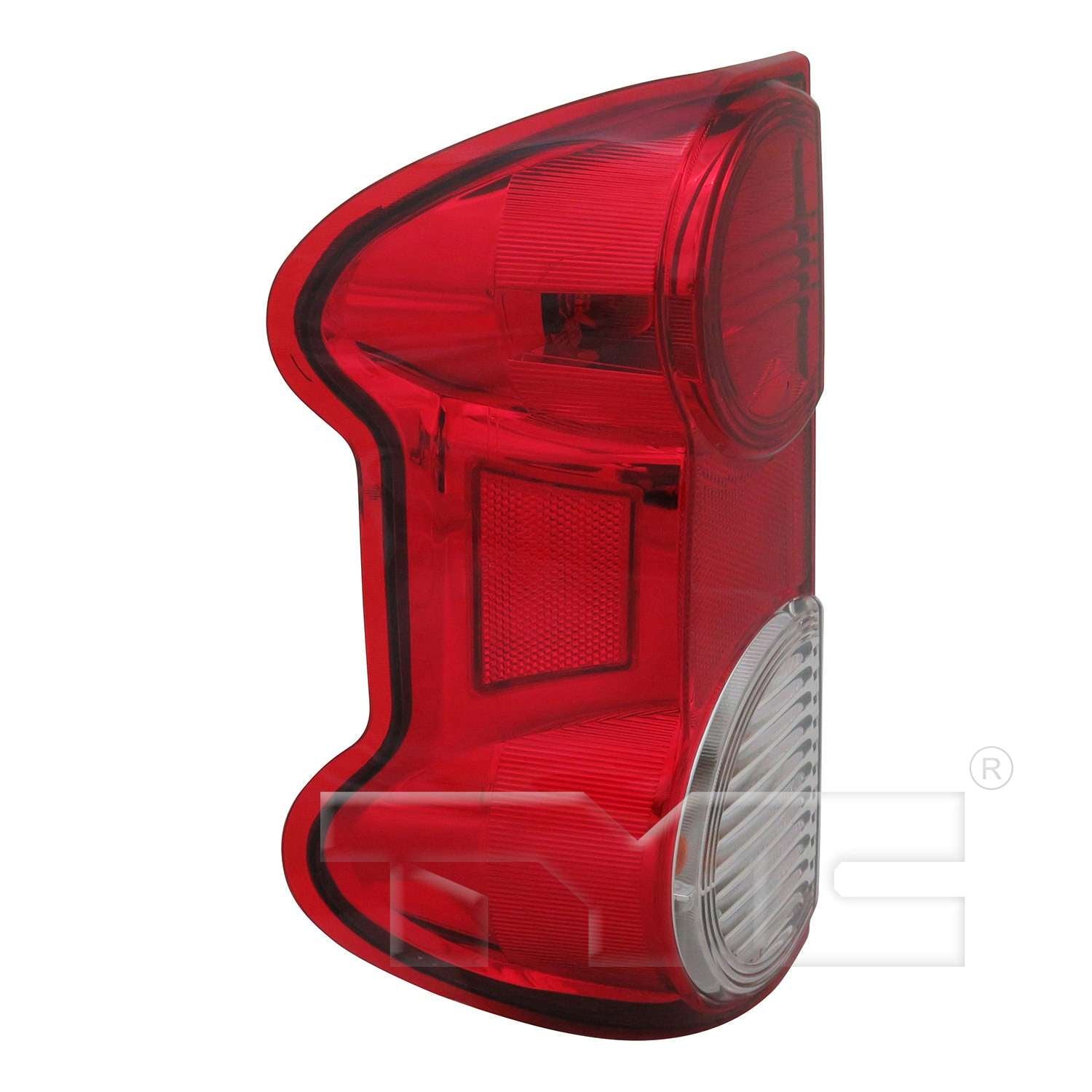 Angle View of Left Tail Light Assembly TYC 11-6616-00