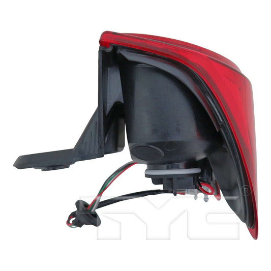 Top View of Left Tail Light Assembly TYC 11-6616-00