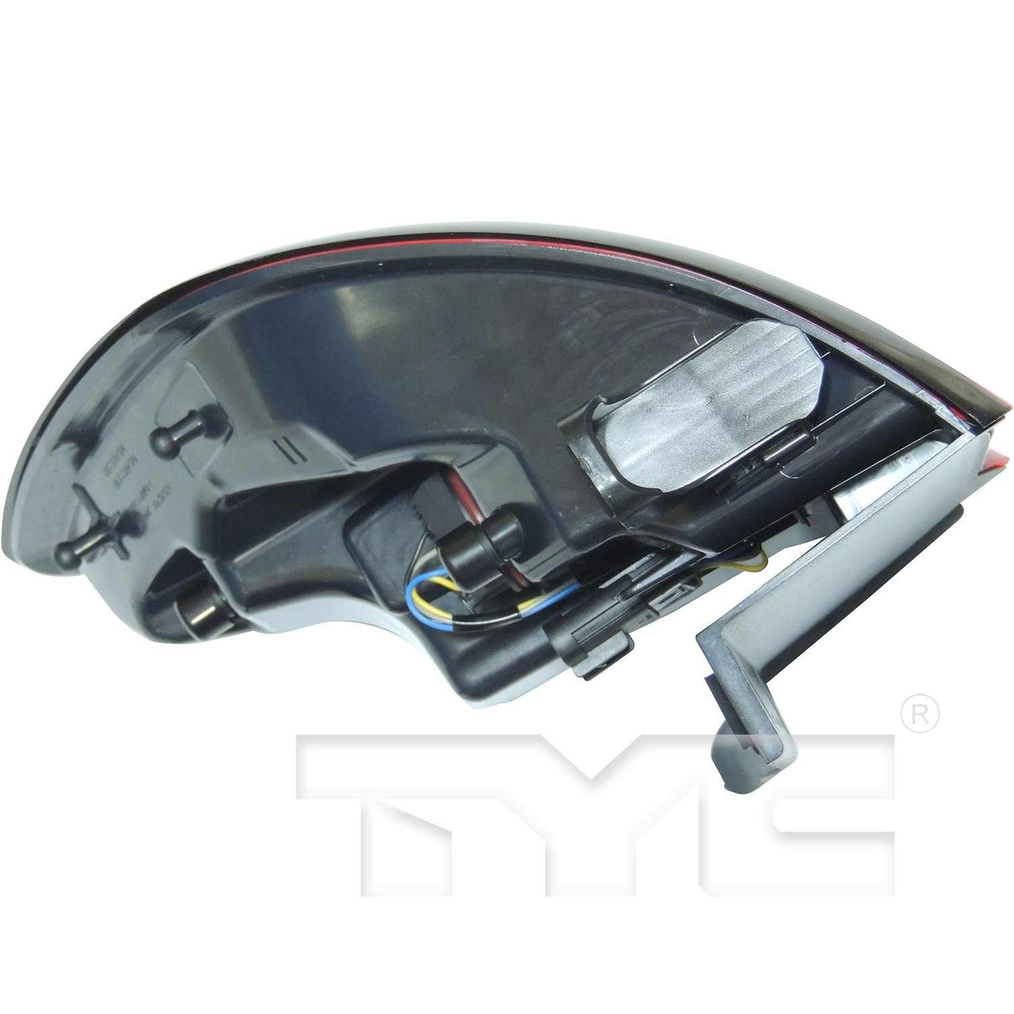 Bottom View of Left Tail Light Assembly TYC 11-6678-00