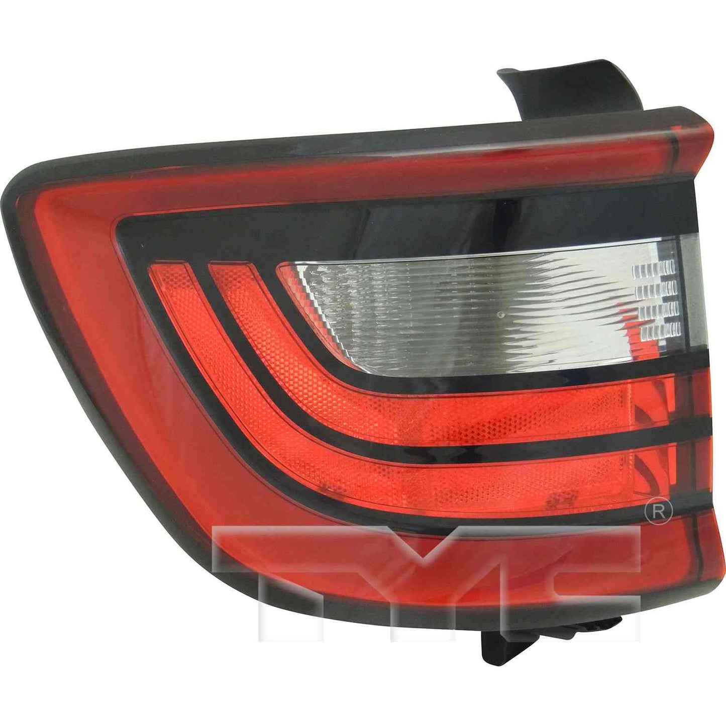 Front View of Left Tail Light Assembly TYC 11-6678-00