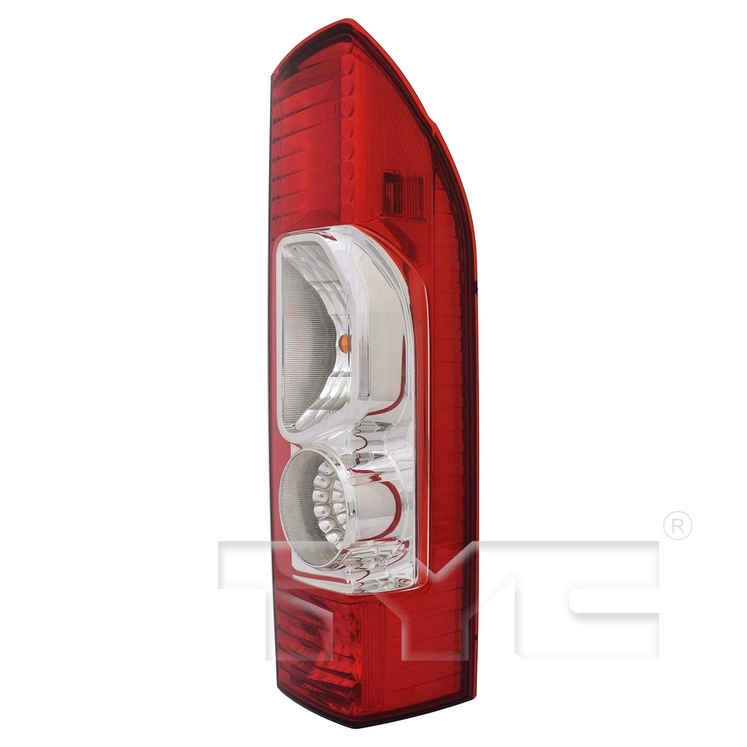 Angle View of Right Tail Light Assembly TYC 11-6709-00