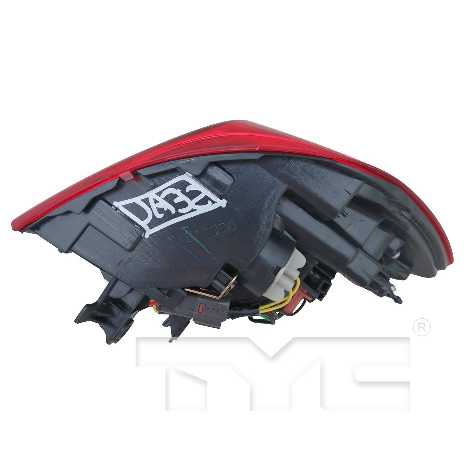 Bottom View of Tail Light TYC 11-6763-00-9