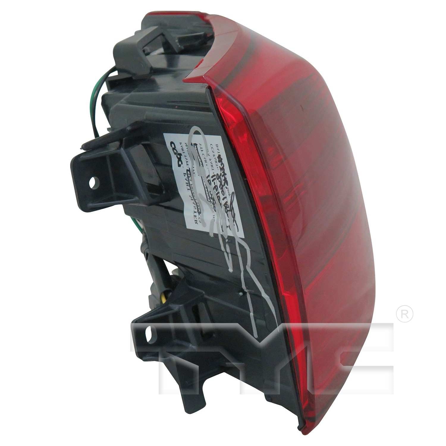 Side View of Tail Light TYC 11-6763-00-9