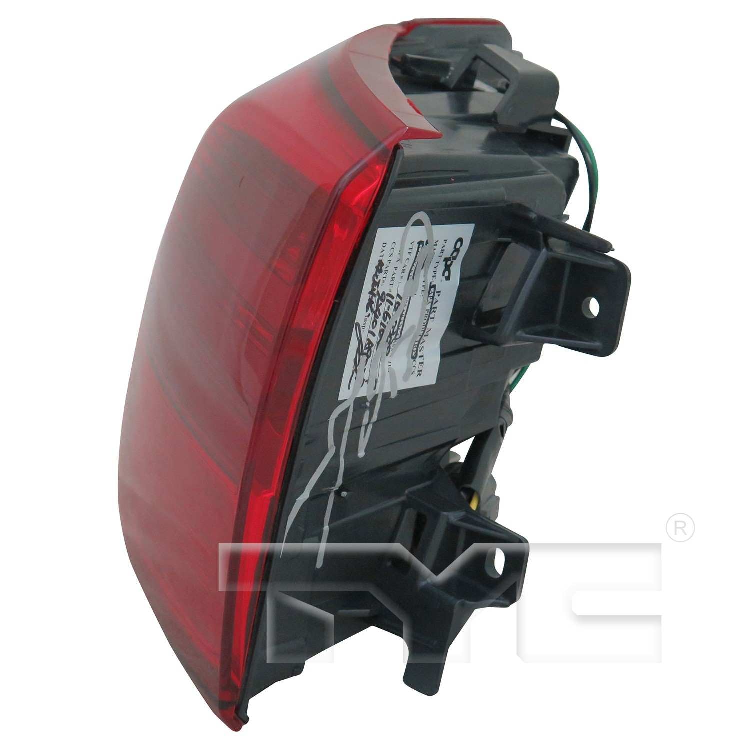 Side View of Tail Light TYC 11-6764-00-9