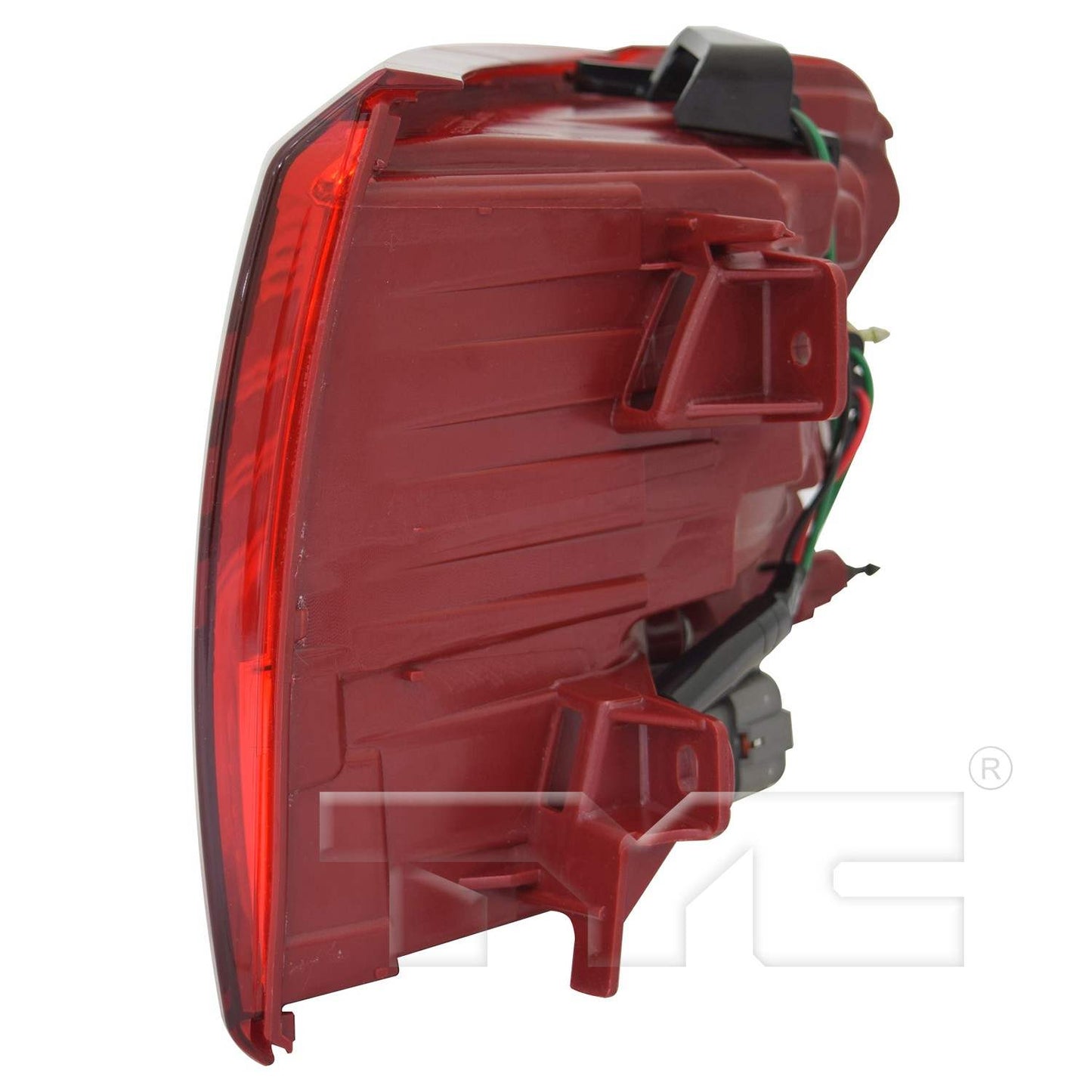 Side View of Tail Light Assembly TYC 11-6764-90