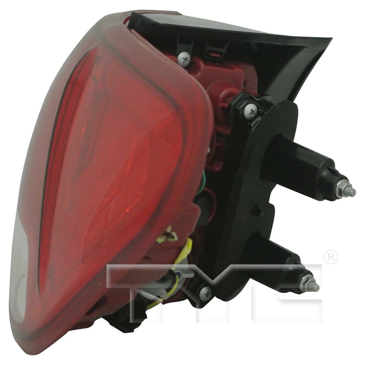 Angle View of Right Tail Light Assembly TYC 11-6779-00-9