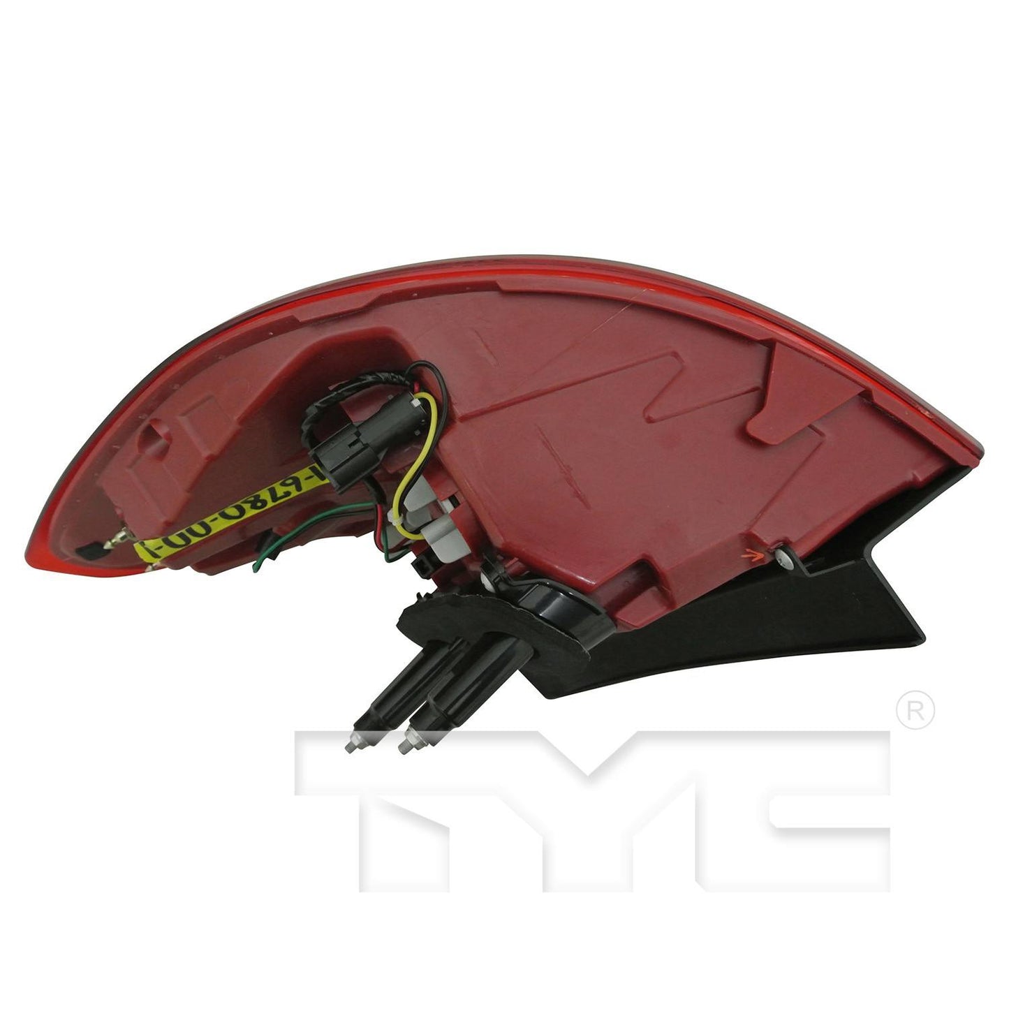 Bottom View of Tail Light TYC 11-6780-00-9