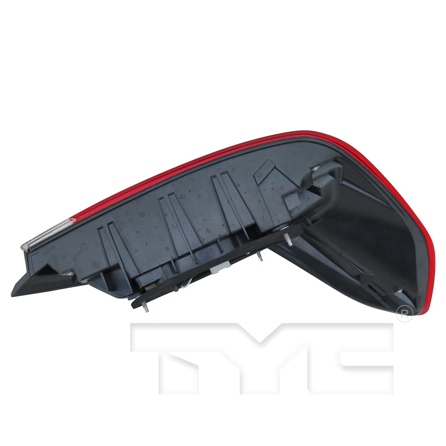 Bottom View of Tail Light Assembly TYC 11-6807-00