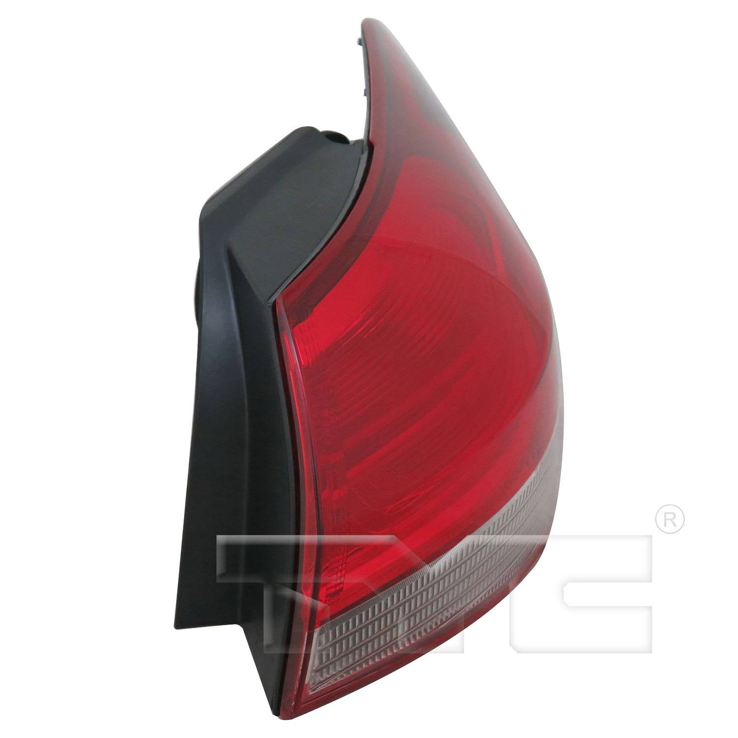 Side View of Right Tail Light Assembly TYC 11-6967-00-9