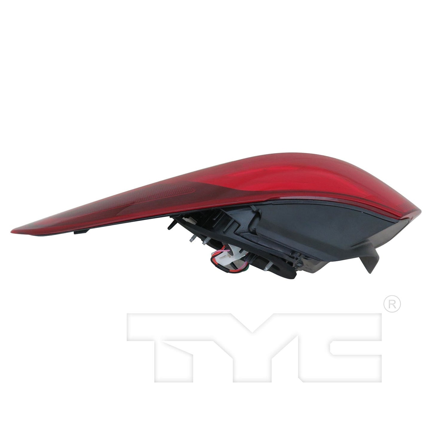 Top View of Right Tail Light Assembly TYC 11-6967-00-9