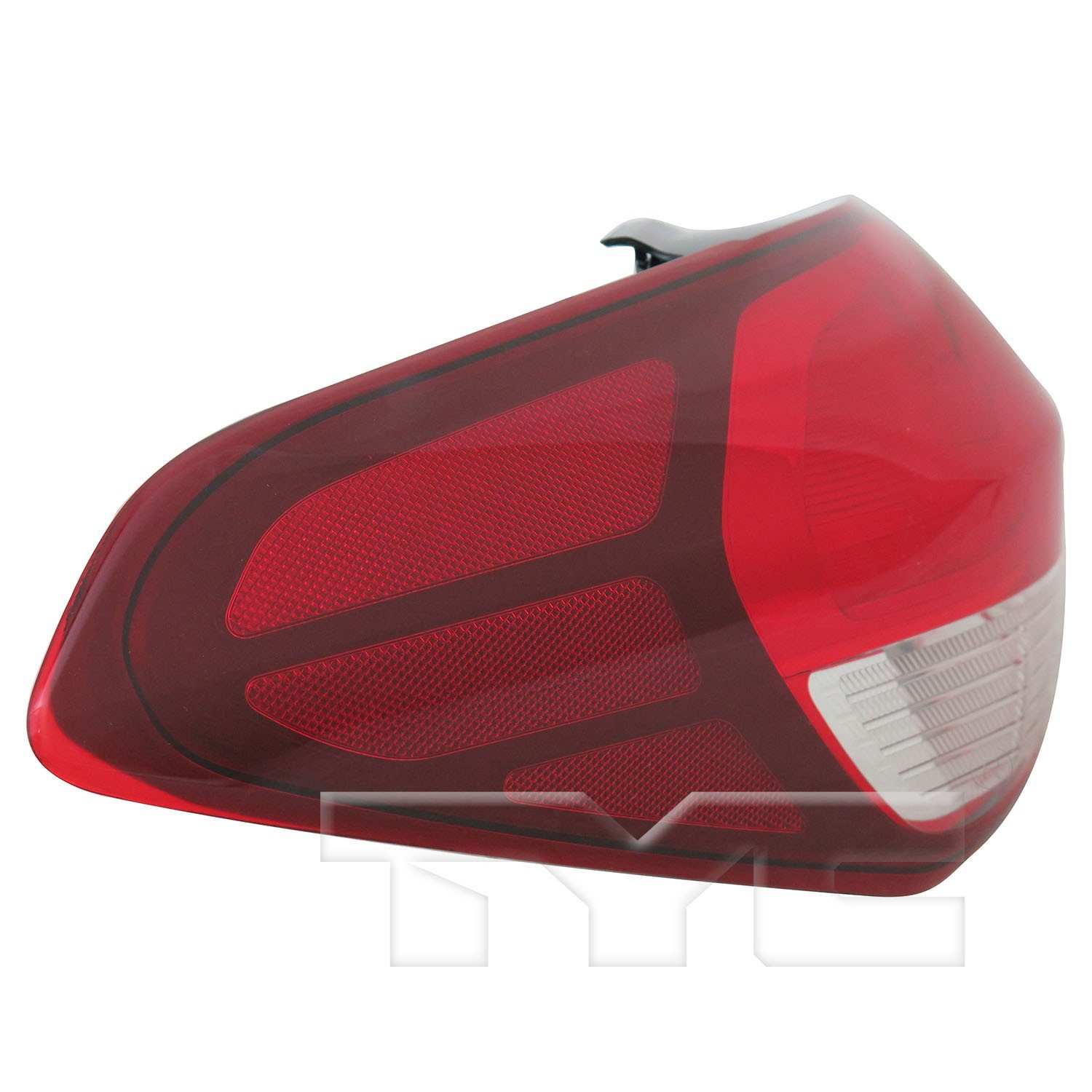 Angle View of Left Tail Light Assembly TYC 11-6968-00