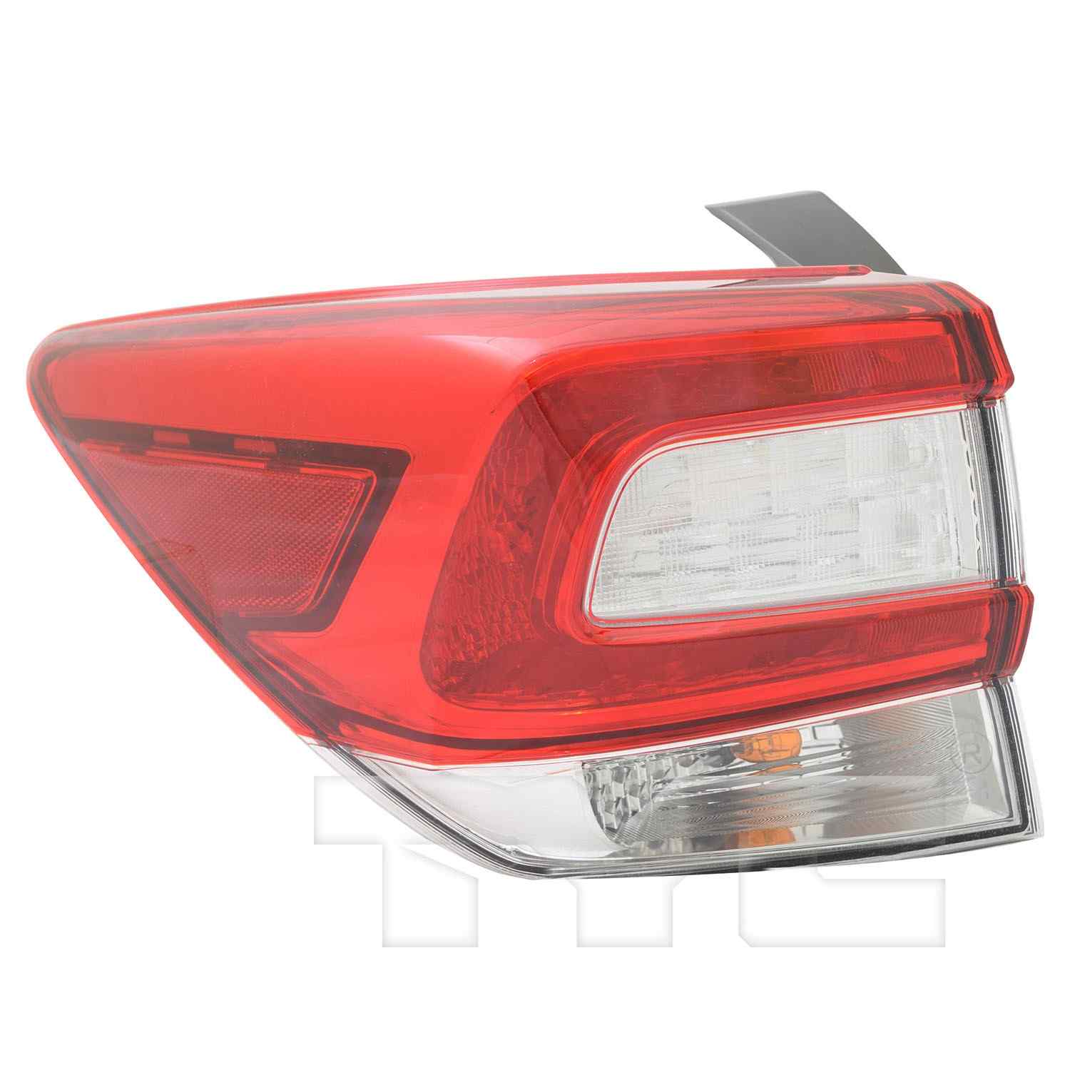 Front View of Left Tail Light Assembly TYC 11-6990-00