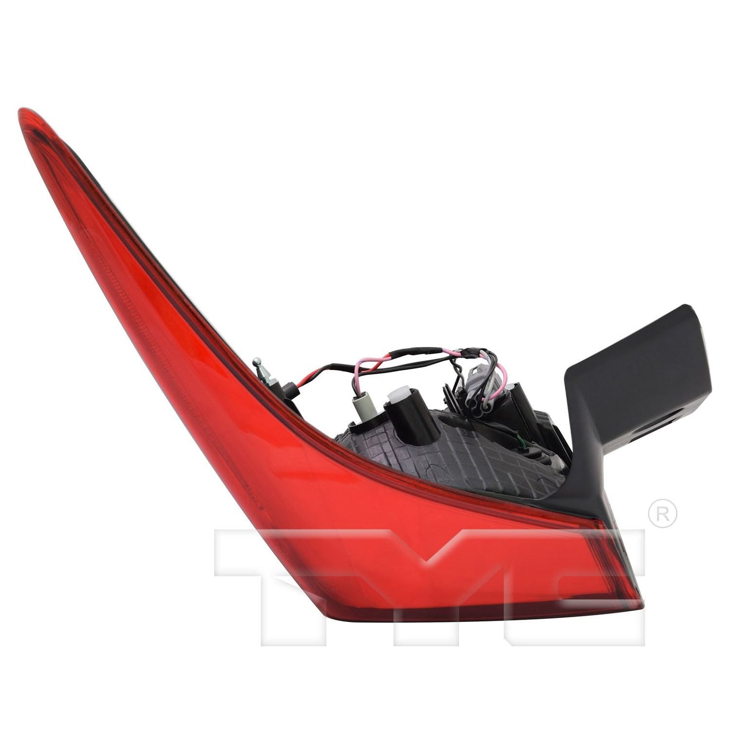 Top View of Left Tail Light Assembly TYC 11-6990-00