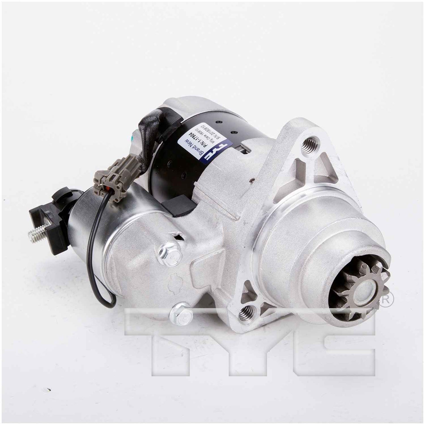 Front View of Starter Motor TYC 1-17904