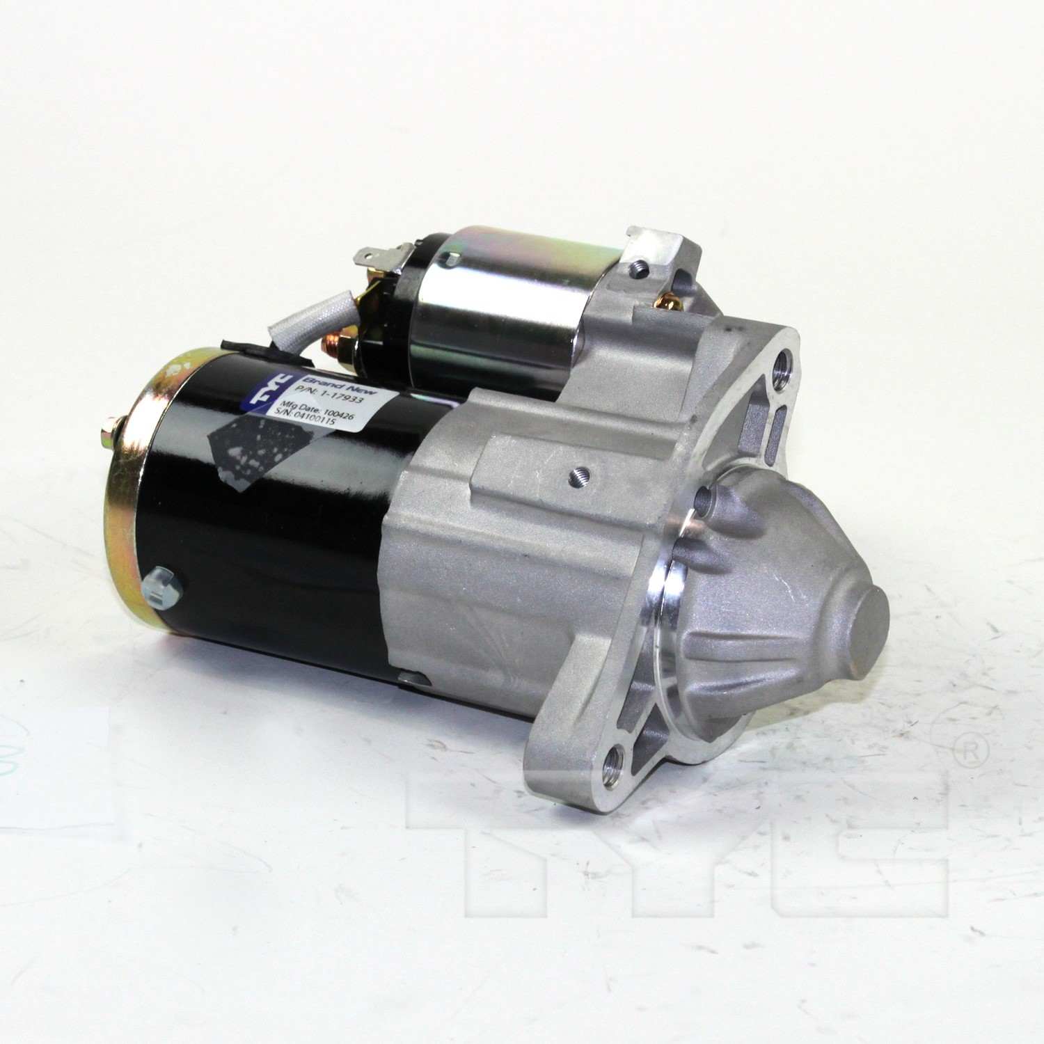 Back View of Starter Motor TYC 1-17933