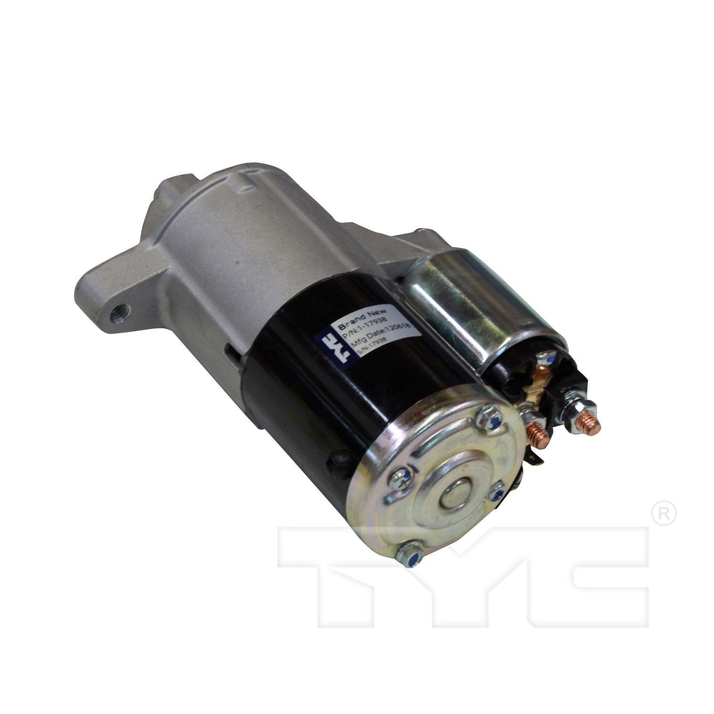 Angle View of Starter Motor TYC 1-17938