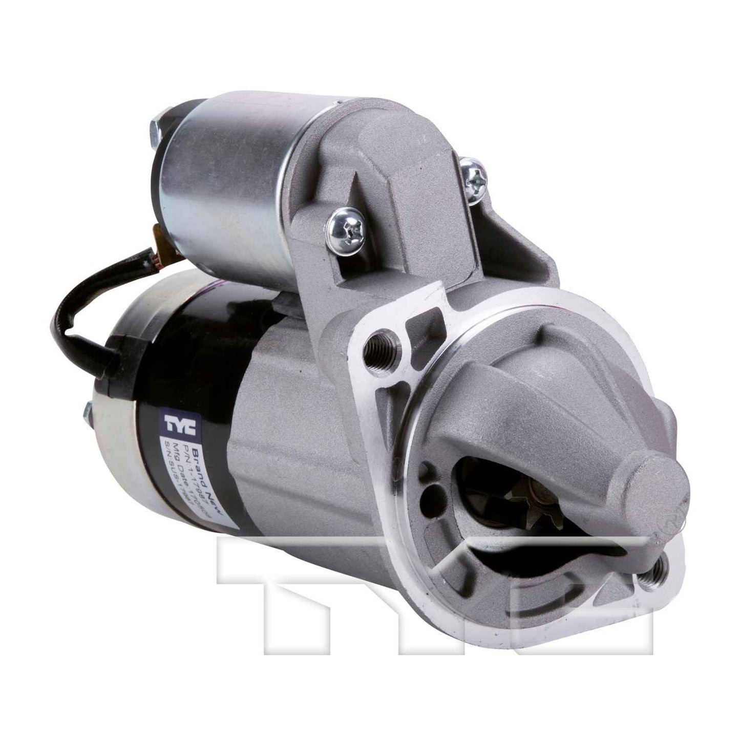 Front View of Starter Motor TYC 1-17987