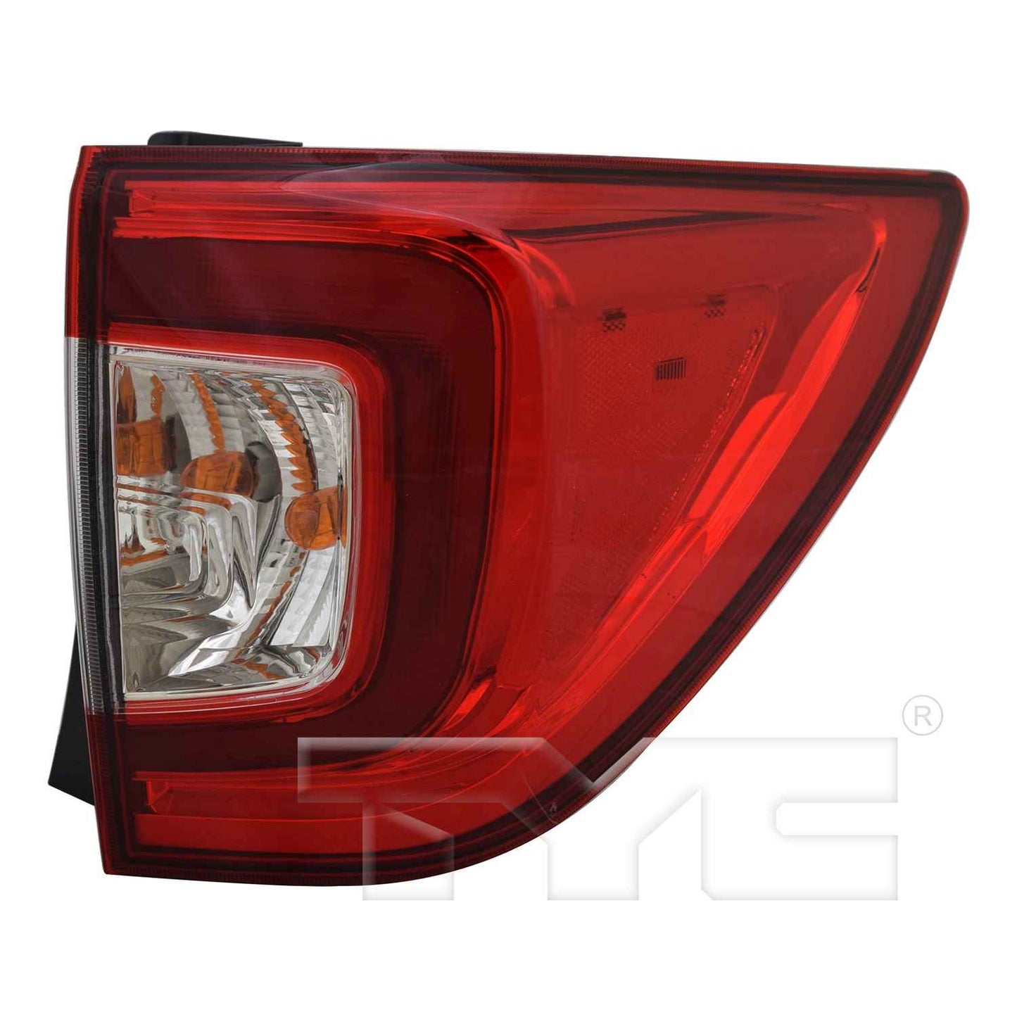 Front View of Right Tail Light Assembly TYC 11-9075-00