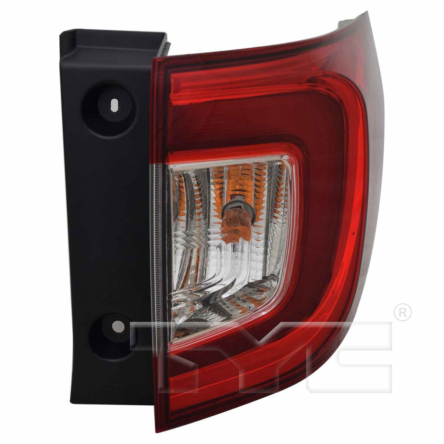 Side View of Right Tail Light Assembly TYC 11-9075-00