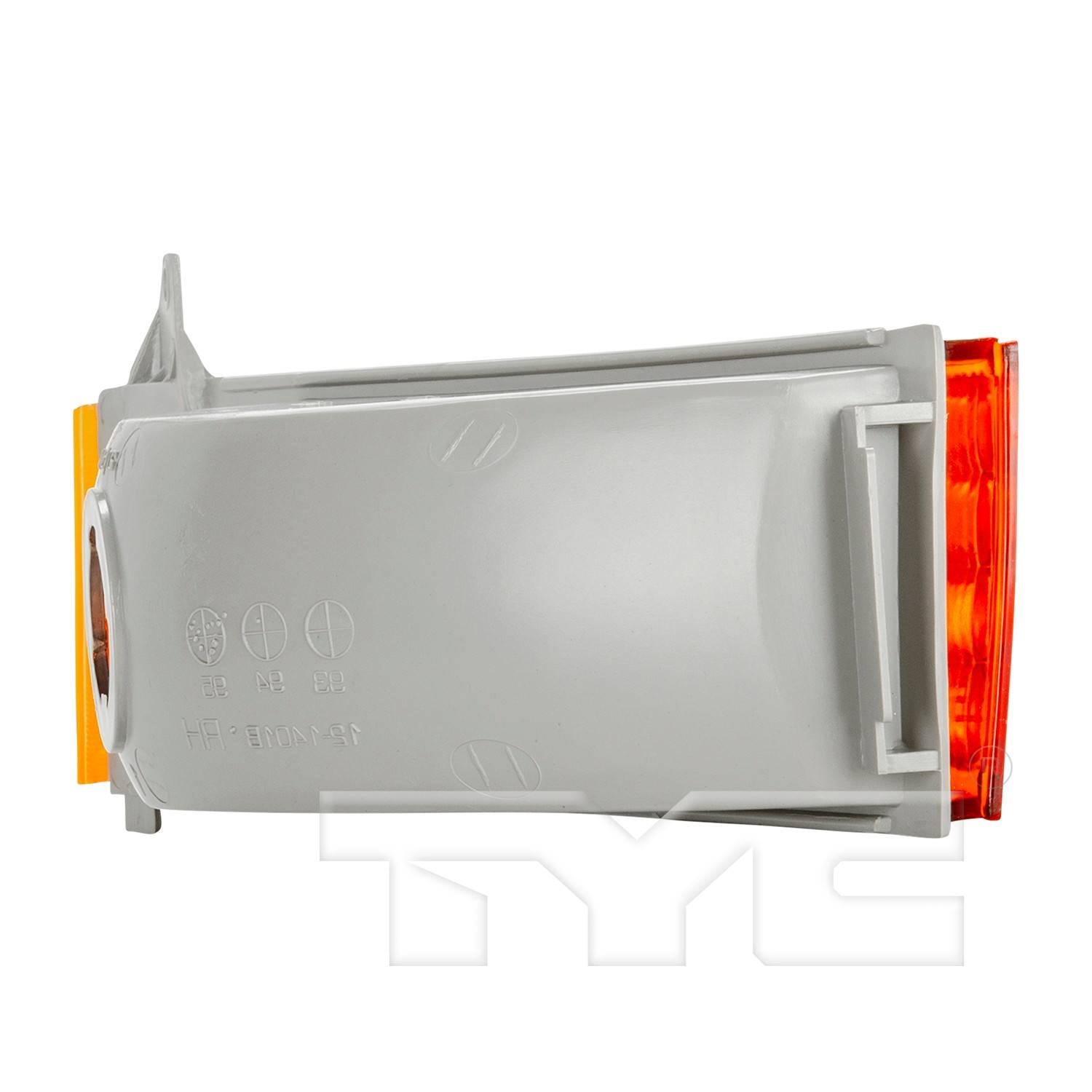 Angle View of Front Left Turn Signal / Parking Light TYC 12-1402-01