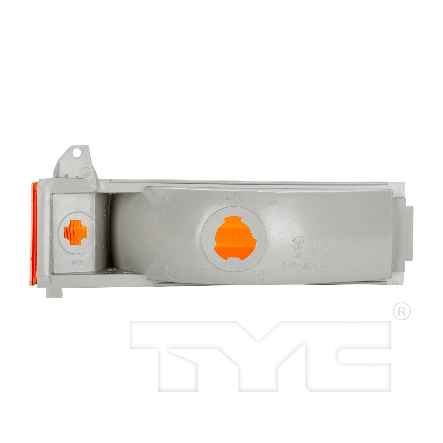 Back View of Front Left Turn Signal / Parking Light TYC 12-1402-01