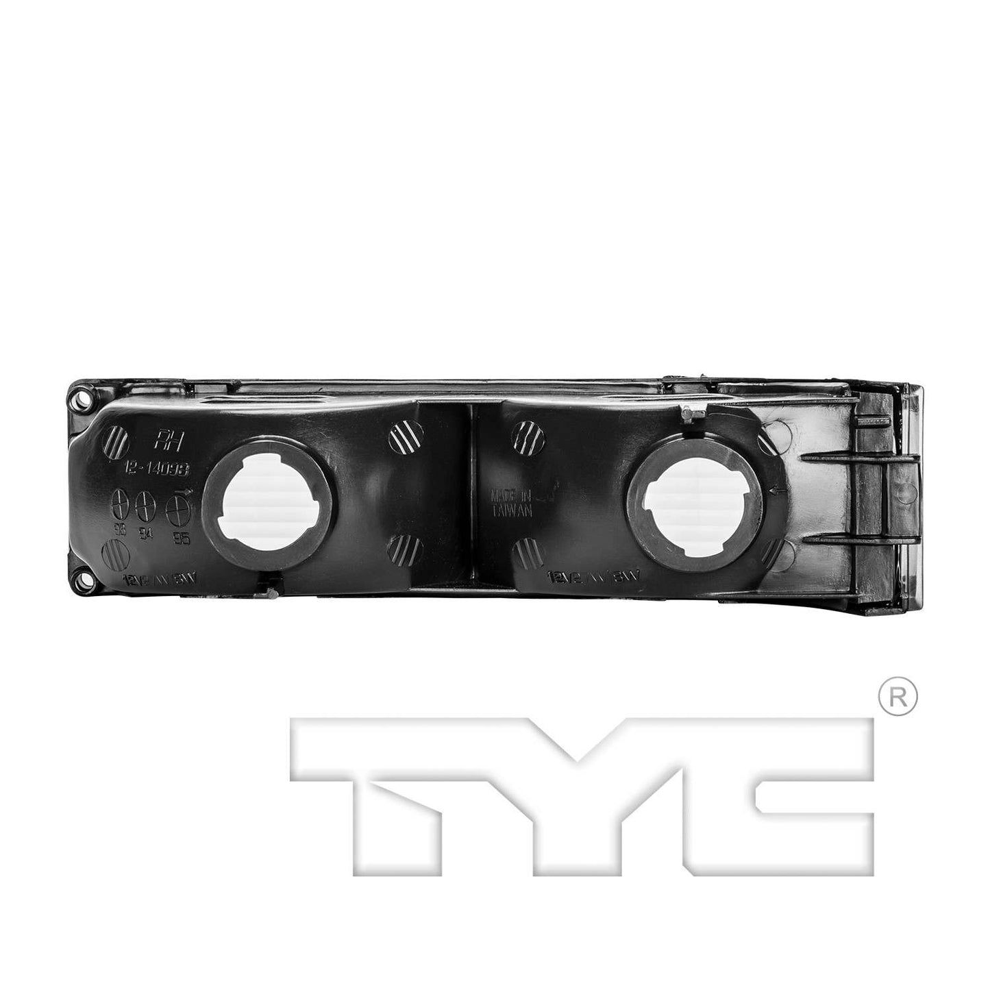 Back View of Front Right Turn Signal / Parking Light TYC 12-1409-01