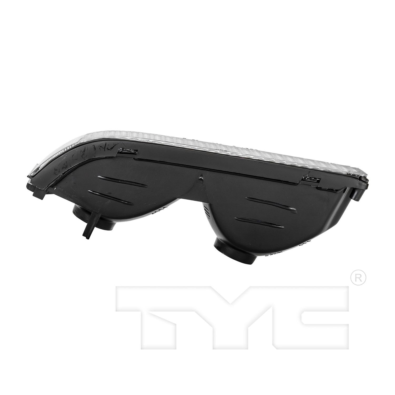 Top View of Front Left Turn Signal / Parking Light TYC 12-1410-01