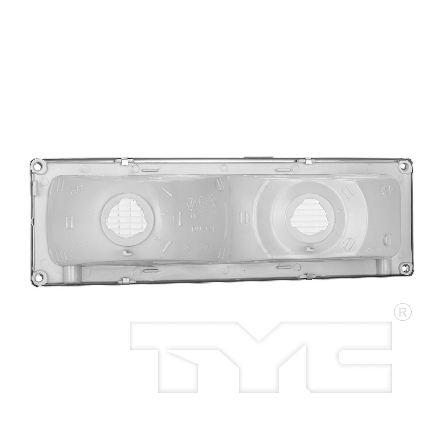 Back View of Front Left Turn Signal / Parking Light TYC 12-1412-01