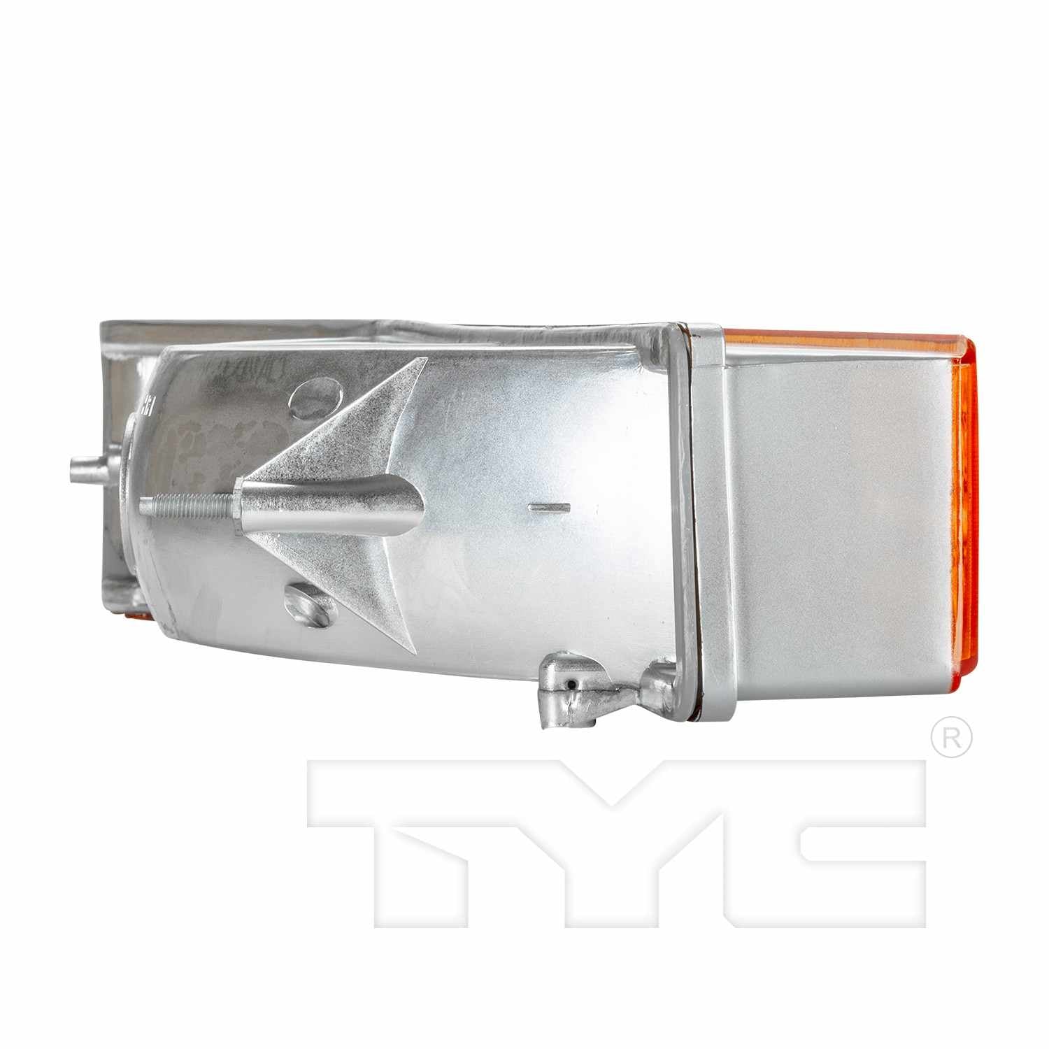 Angle View of Front Left Turn Signal / Parking Light TYC 12-1470-01