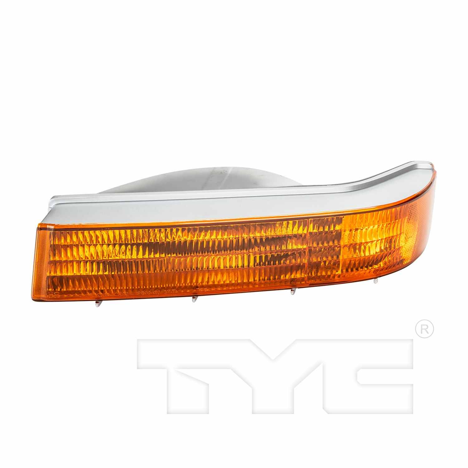 Front View of Front Left Turn Signal / Parking Light TYC 12-1470-01