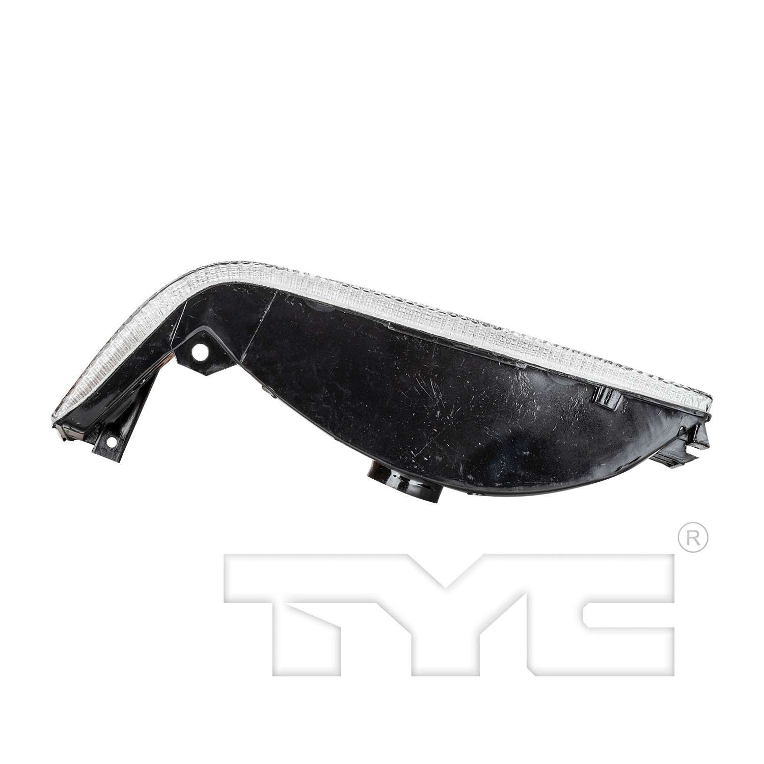 Bottom View of Front Right Turn Signal / Parking Light TYC 12-1521-91