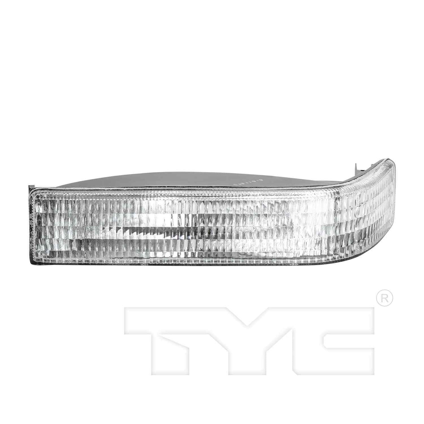 Front View of Front Left Turn Signal / Parking Light TYC 12-1522-91