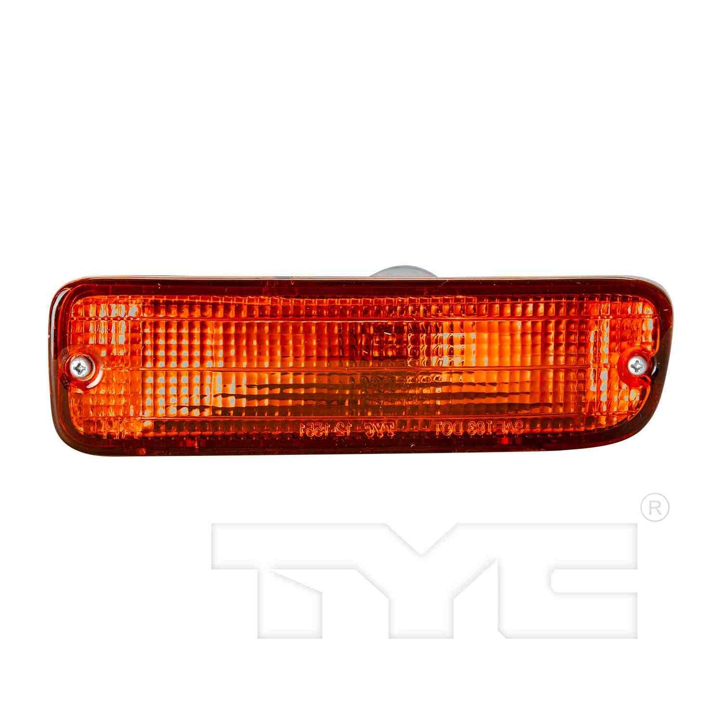 Front View of Front Left Turn Signal Light Assembly TYC 12-1552-90