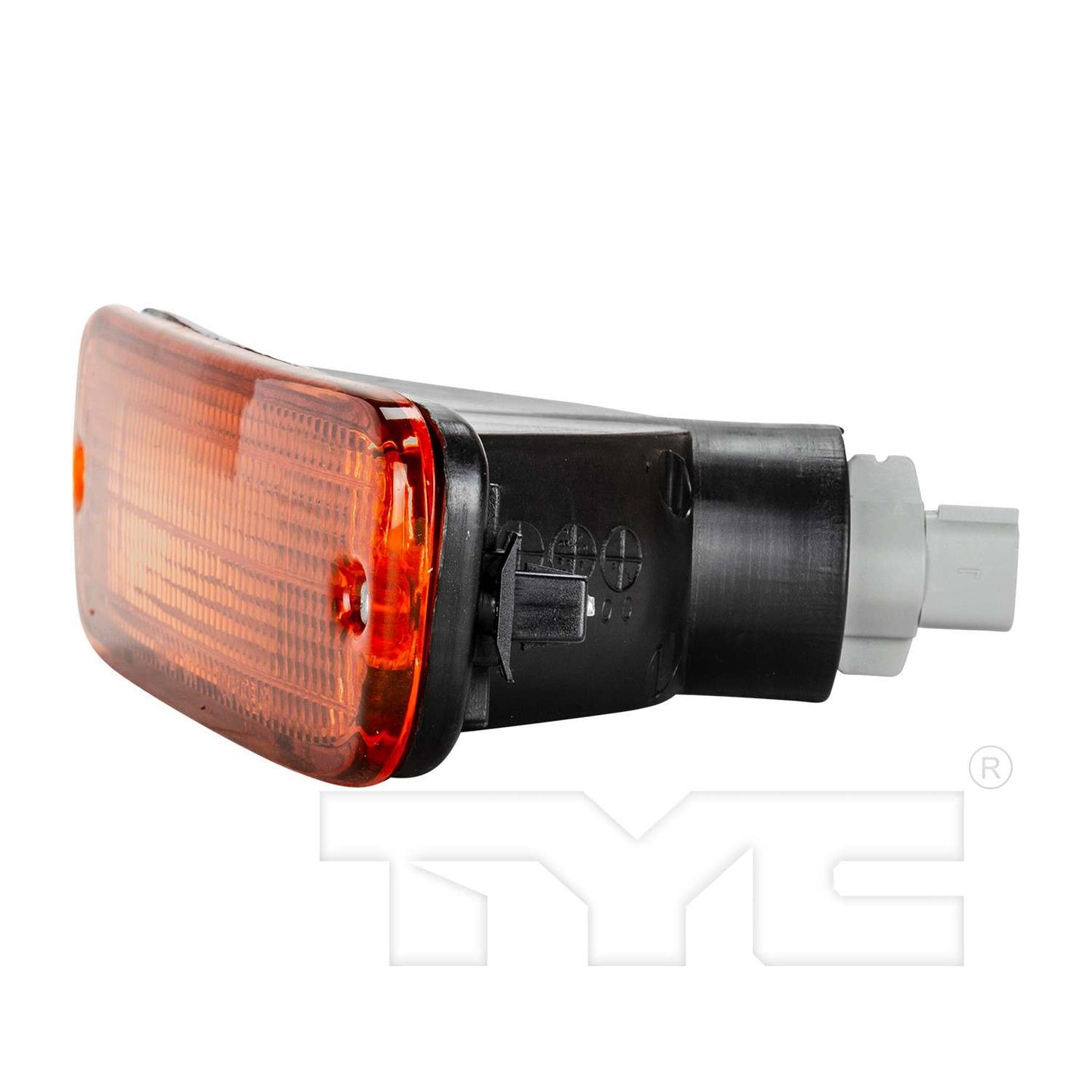 Side View of Front Left Turn Signal Light Assembly TYC 12-1552-90